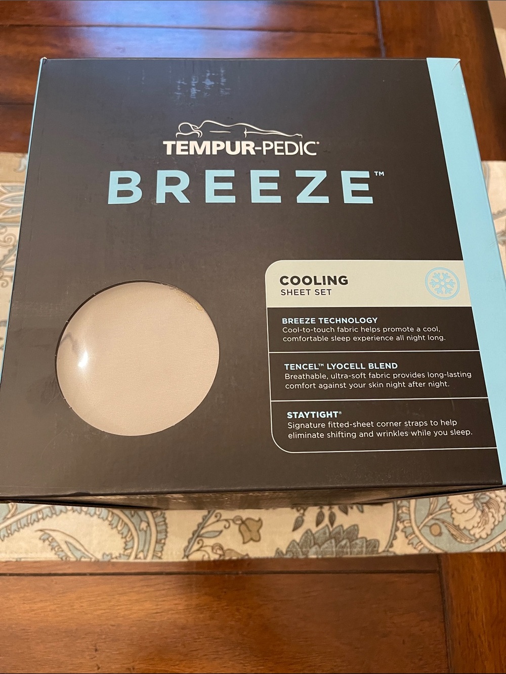 Tempur-Pedic Breeze Cooling Sheet Set - Graphite